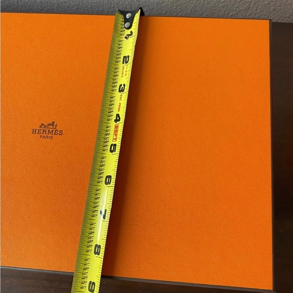 HERMES EMPTY SHOE BOX, RIBBON AND PAPERBAG - Picture 3 of 6